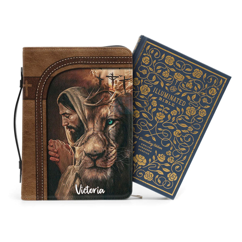 His Life Saved My Life Personalized Bible Cover