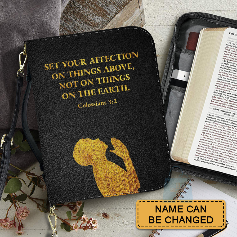 Personalized Psalm 121 Vintage Bible Cover