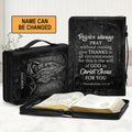 Personalized Praying Hands Bible Cover Case