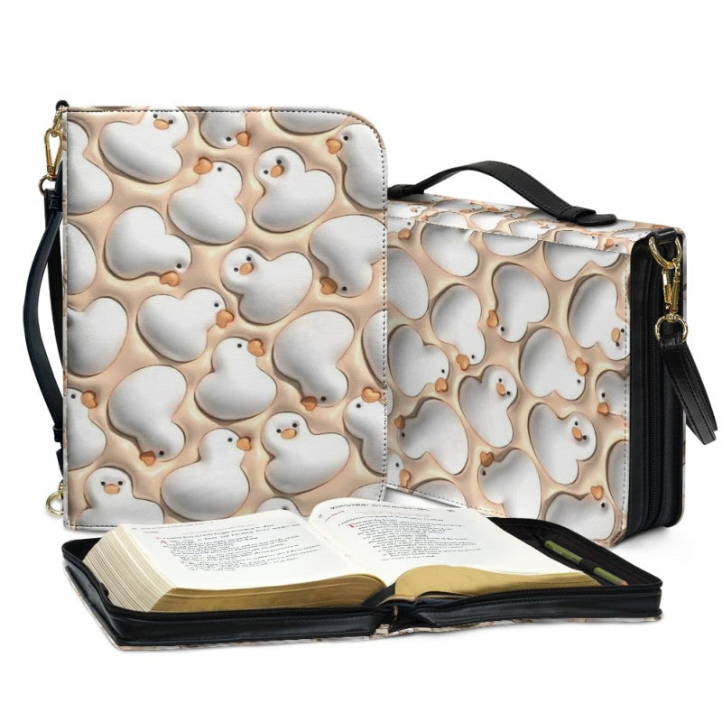 Cute 3D Yellow Duck Personalized Bible Cover