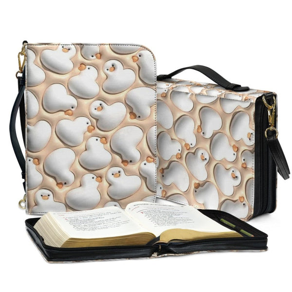 Cute 3D Yellow Duck Personalized Bible Cover