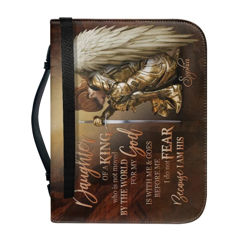 Personalized Daughter of the King Bible Cover