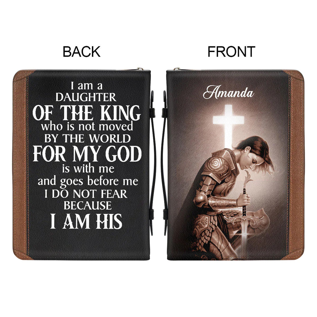 Daughter of the King Personalized Bible Cover