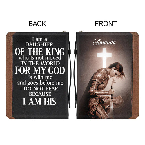Daughter of the King Personalized Bible Cover