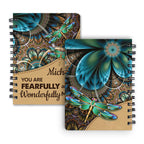 Personalized "Fearfully & Wonderfully Made" Spiral Journal