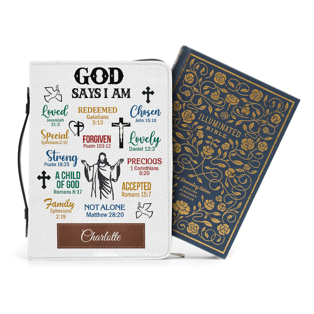 What God Says About You Personalized Bible Cover