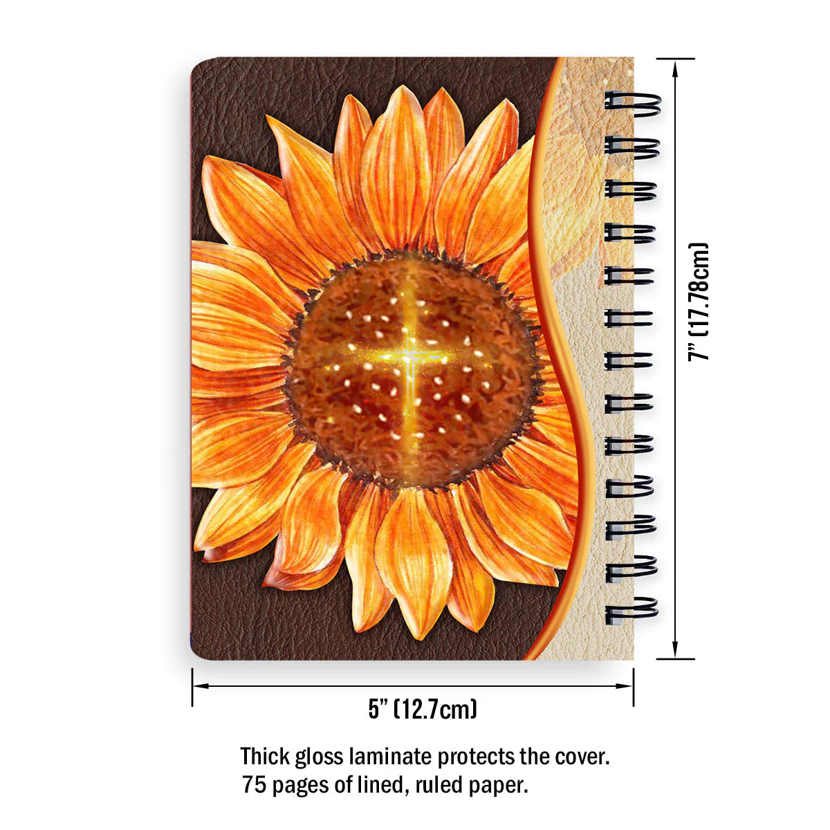 Personalized "Song Of Solomon 2:10" Scripture Spiral Journal