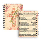 Personalized "Bible Emergency Numbers" Spiral Journal