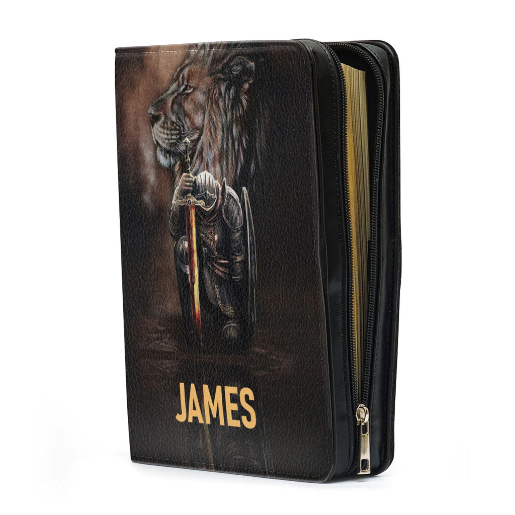 Personalized Son of God Lion Bible Cover