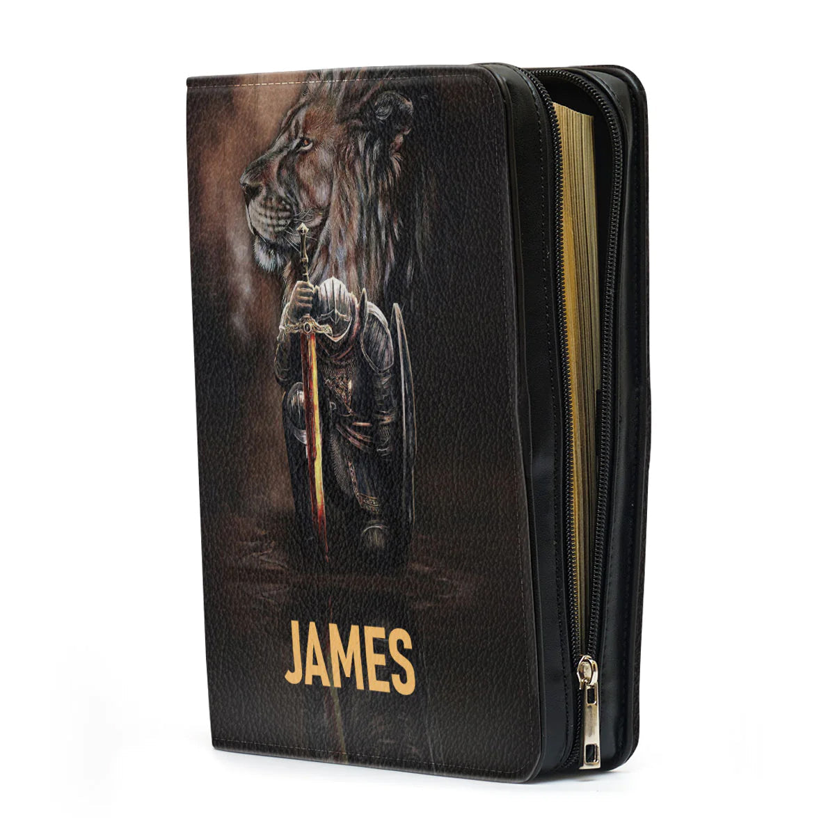 Personalized Son of God Lion Bible Cover