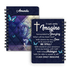 Personalized "I Can Only Imagine" Spiral Journal