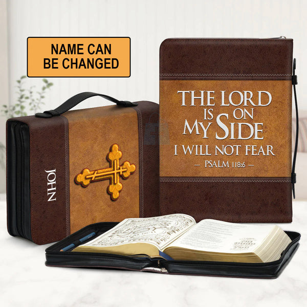 Personalized Psalm 118:6 Bible Cover