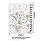 Personalized "It Is Well With My Soul" Spiral Journal