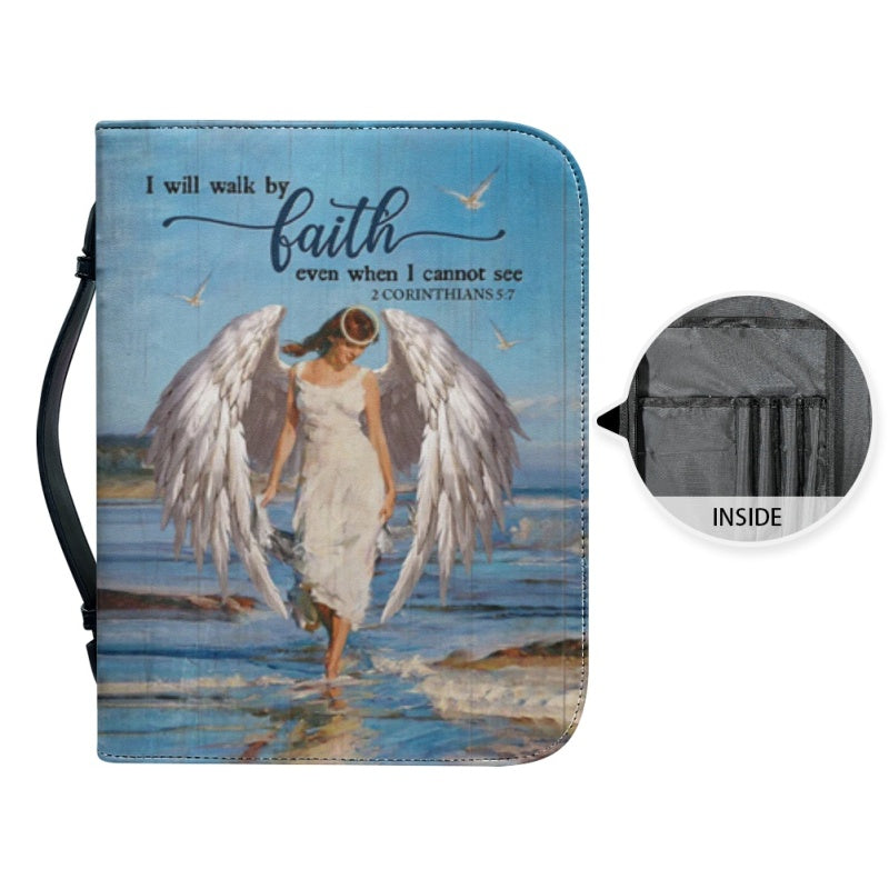 Walk By Faith Personalized Bible Cover