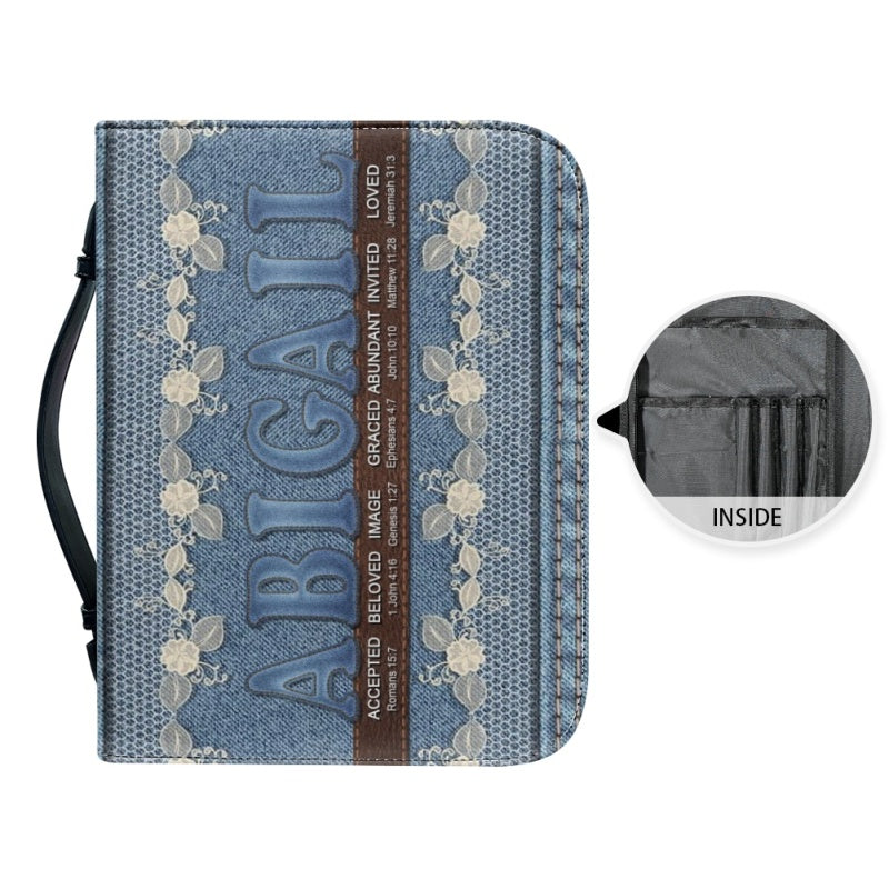 Personalized Name Meaning Bible Cover