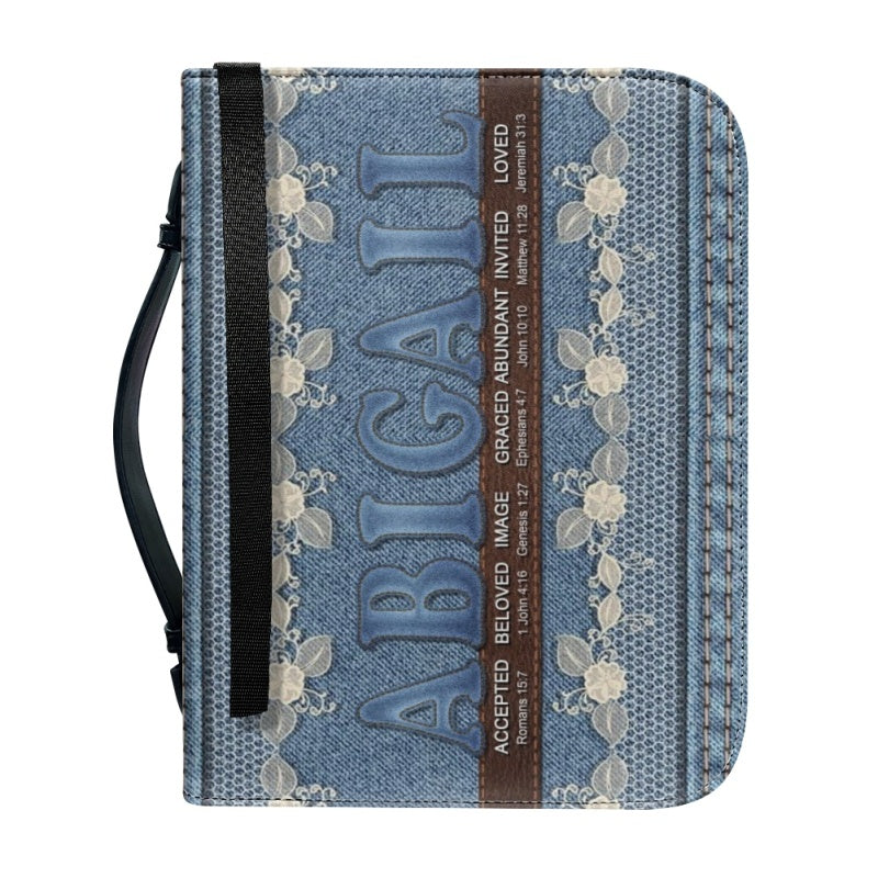 Personalized Name Meaning Bible Cover