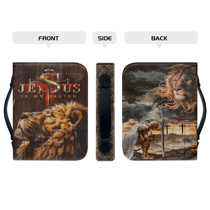 Personalized Majestic Lion Bible Cover
