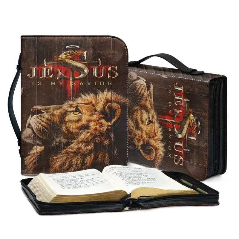 Personalized Majestic Lion Bible Cover