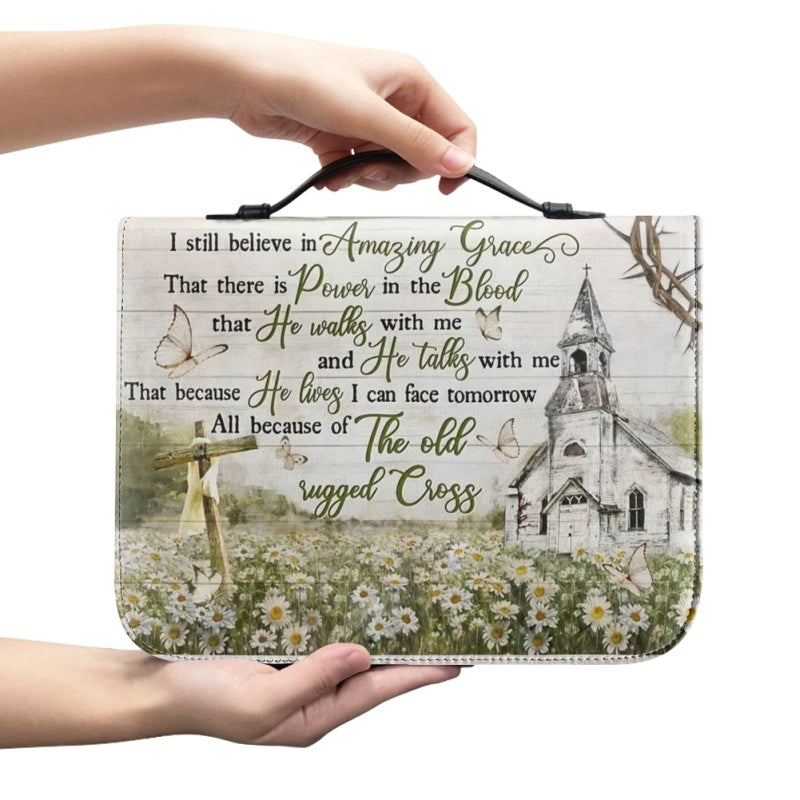 Personalized Amazing Grace Bible Cover
