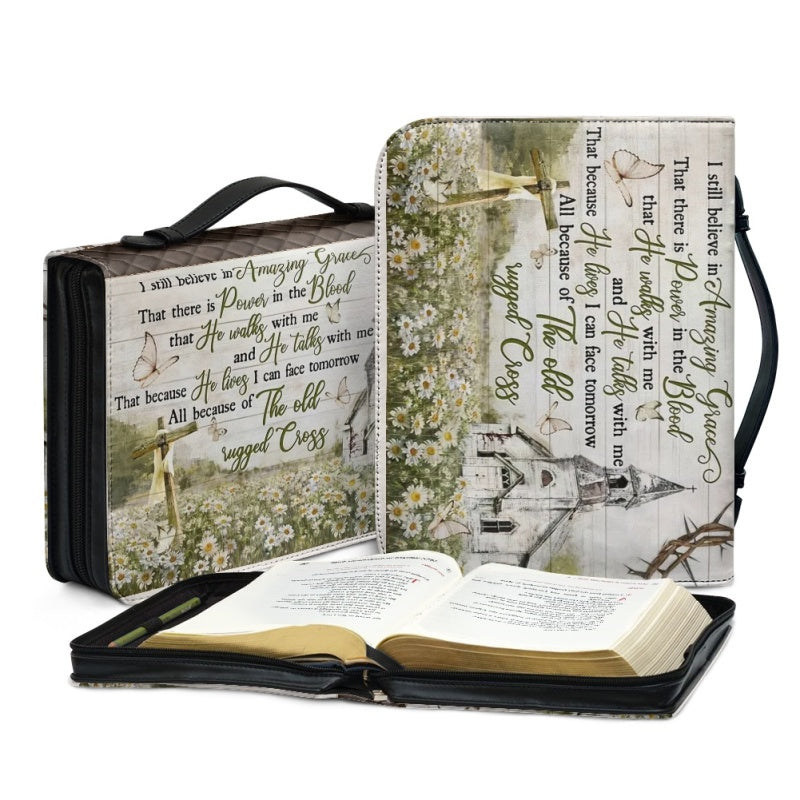 Personalized Amazing Grace Bible Cover