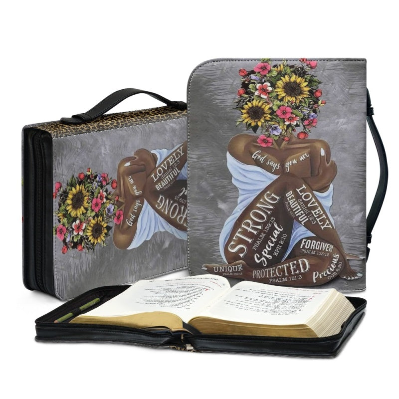 God Says You Are Personalized Bible Cover