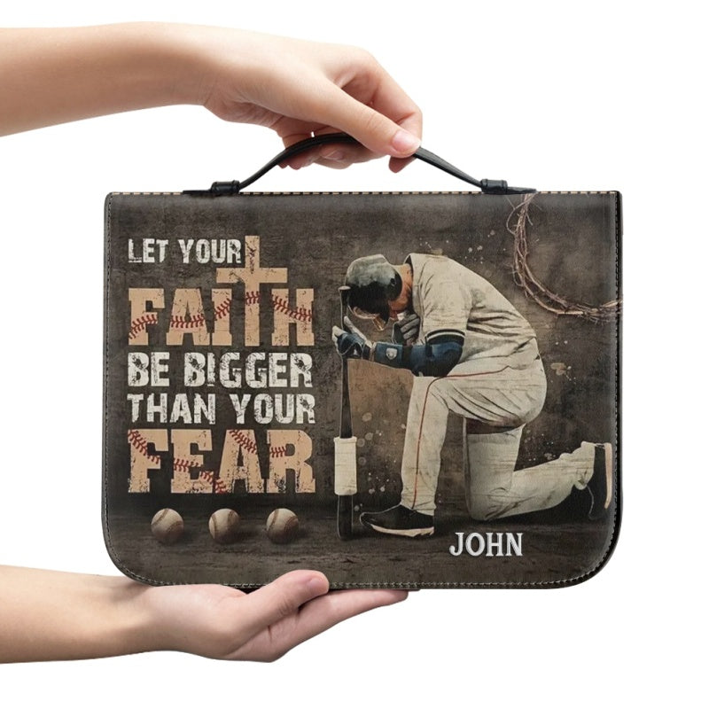 Home Run Faith Baseball Bible Cover Case