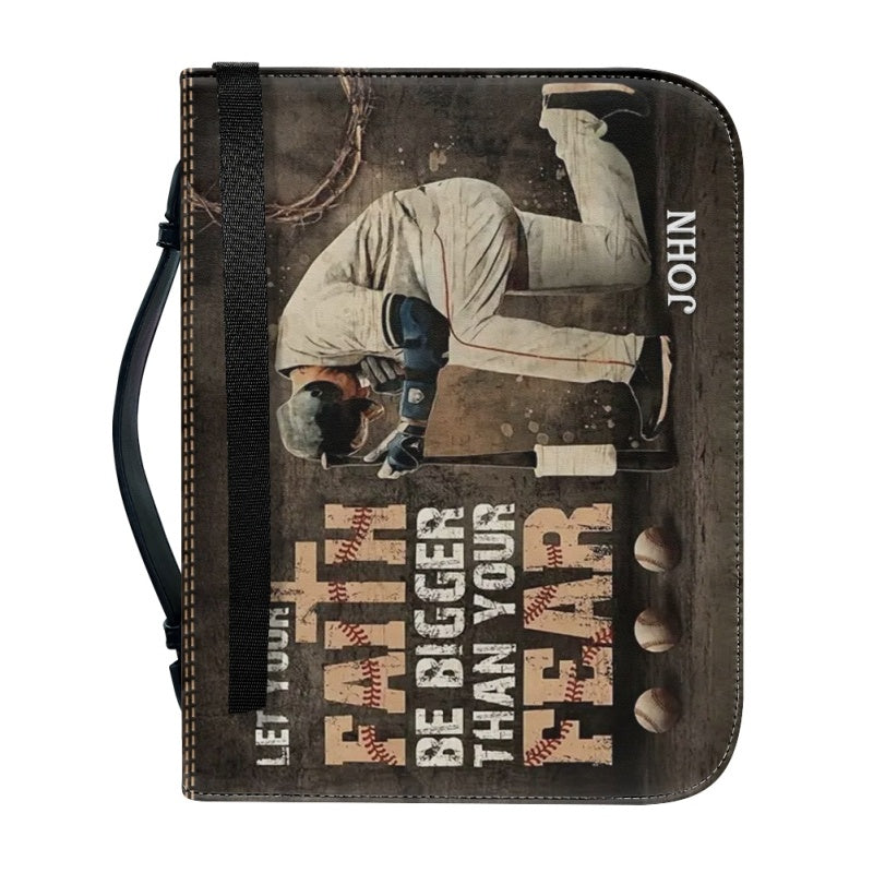 Home Run Faith Baseball Bible Cover Case