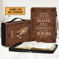 Personalized Praying Hands Bible Cover