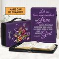 Personalized Let Us Love One Another Bible Cover