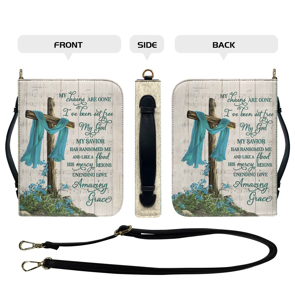 Personalized Amazing Grace Bible Cover