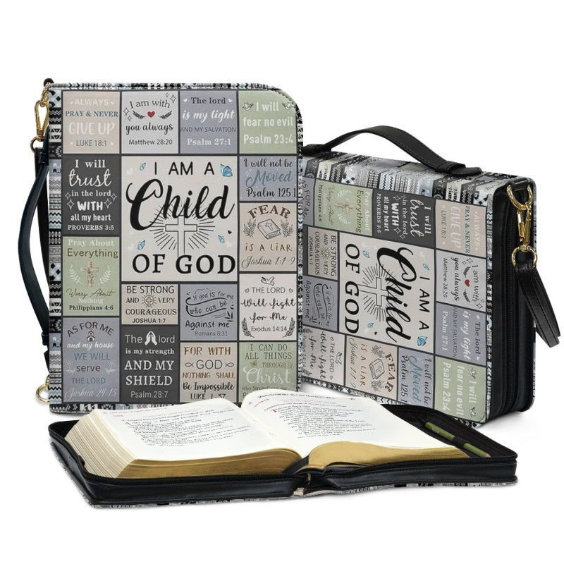 Personalized I Am Child of God Bible Cover