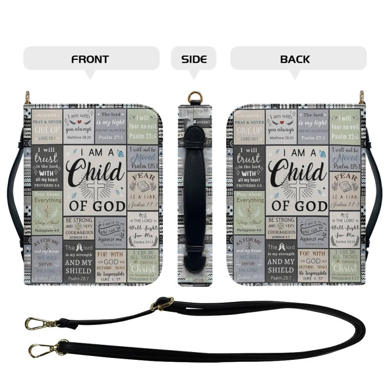 Personalized I Am Child of God Bible Cover