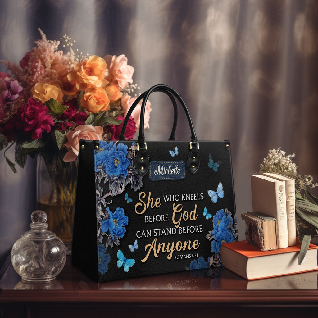 She Who Kneels Before God Leather Bag & Wallet