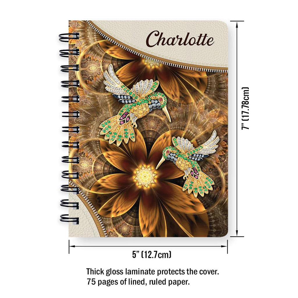Personalized "God Has An Amazing Plan" Spiral Journal