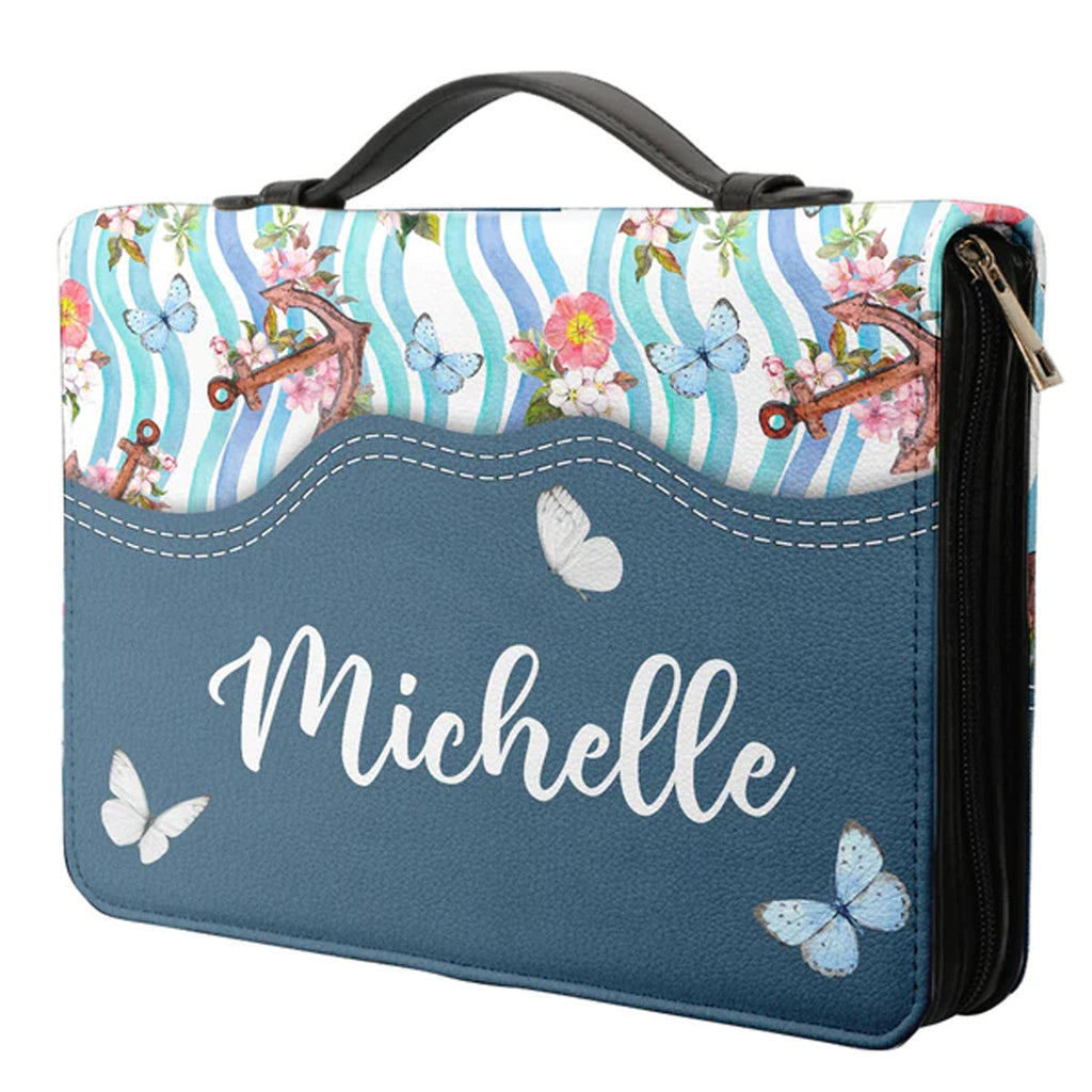 Hebrews 6:19 Anchor Personalized Bible Cover