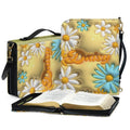 Personalized 3D Daisy Flower Bible Cover