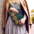 Personalized Sunflower Faith Grace Love Bible Cover