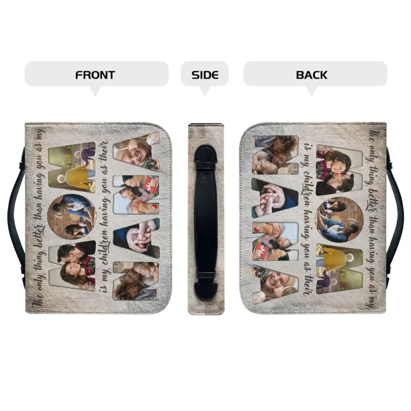 Cherished Memories Custom Photo Bible Cover