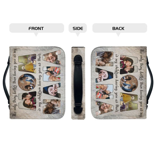 Cherished Memories Custom Photo Bible Cover