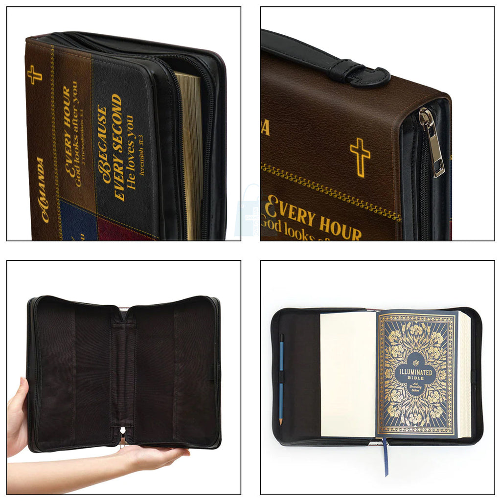 God Cares For You Personalized Bible Cover