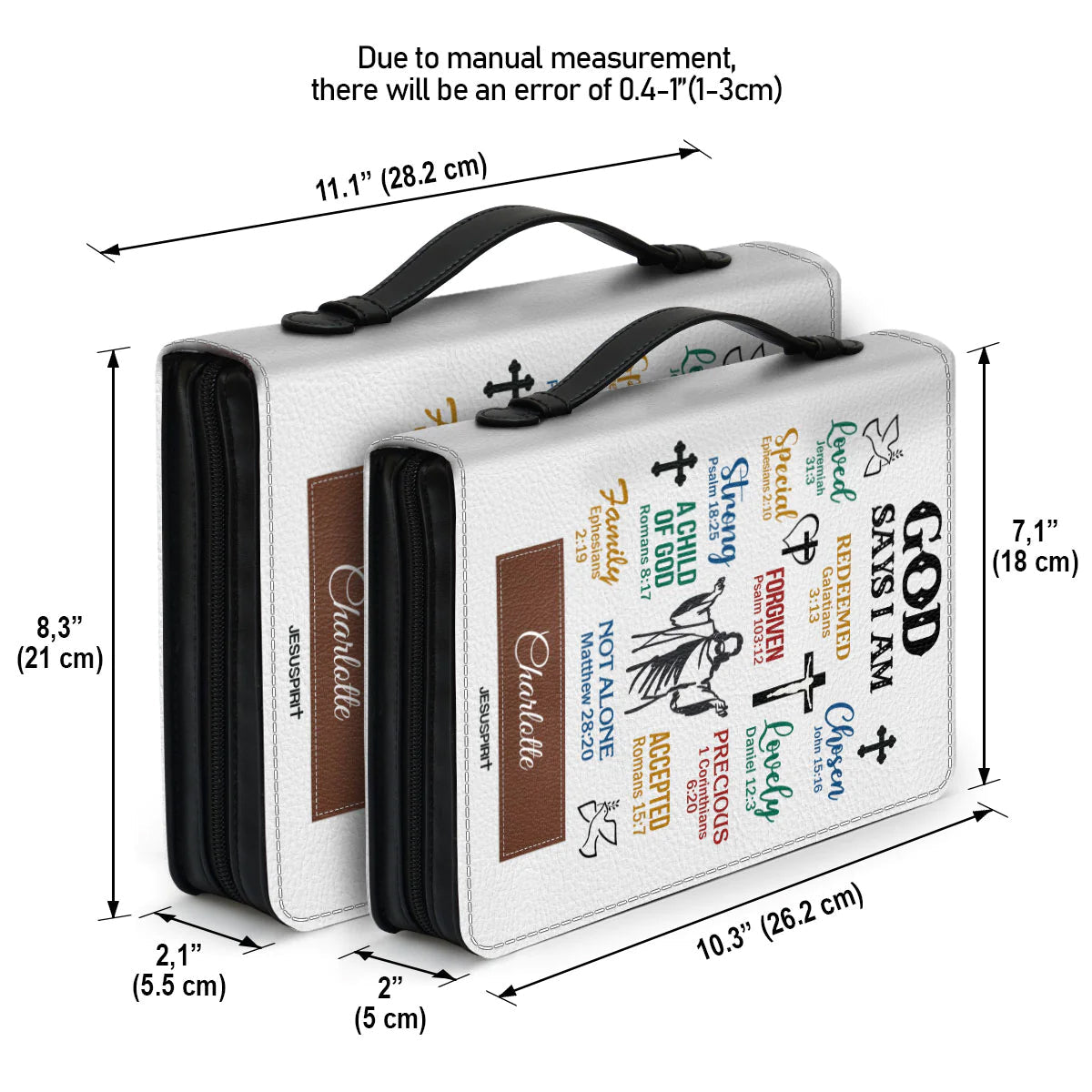 What God Says About You Personalized Bible Cover