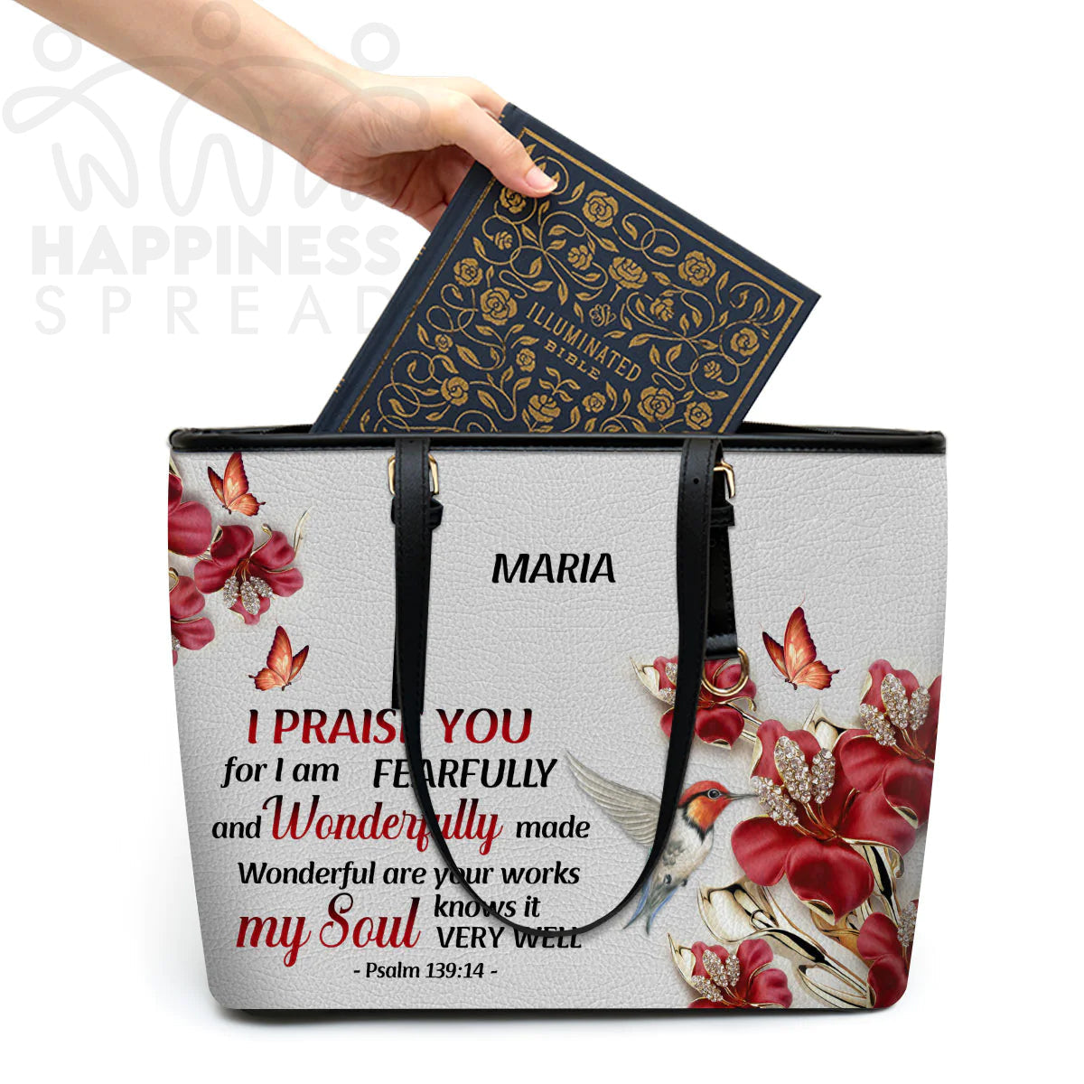 Wonderful Are Your Works Personalized Tote Bag