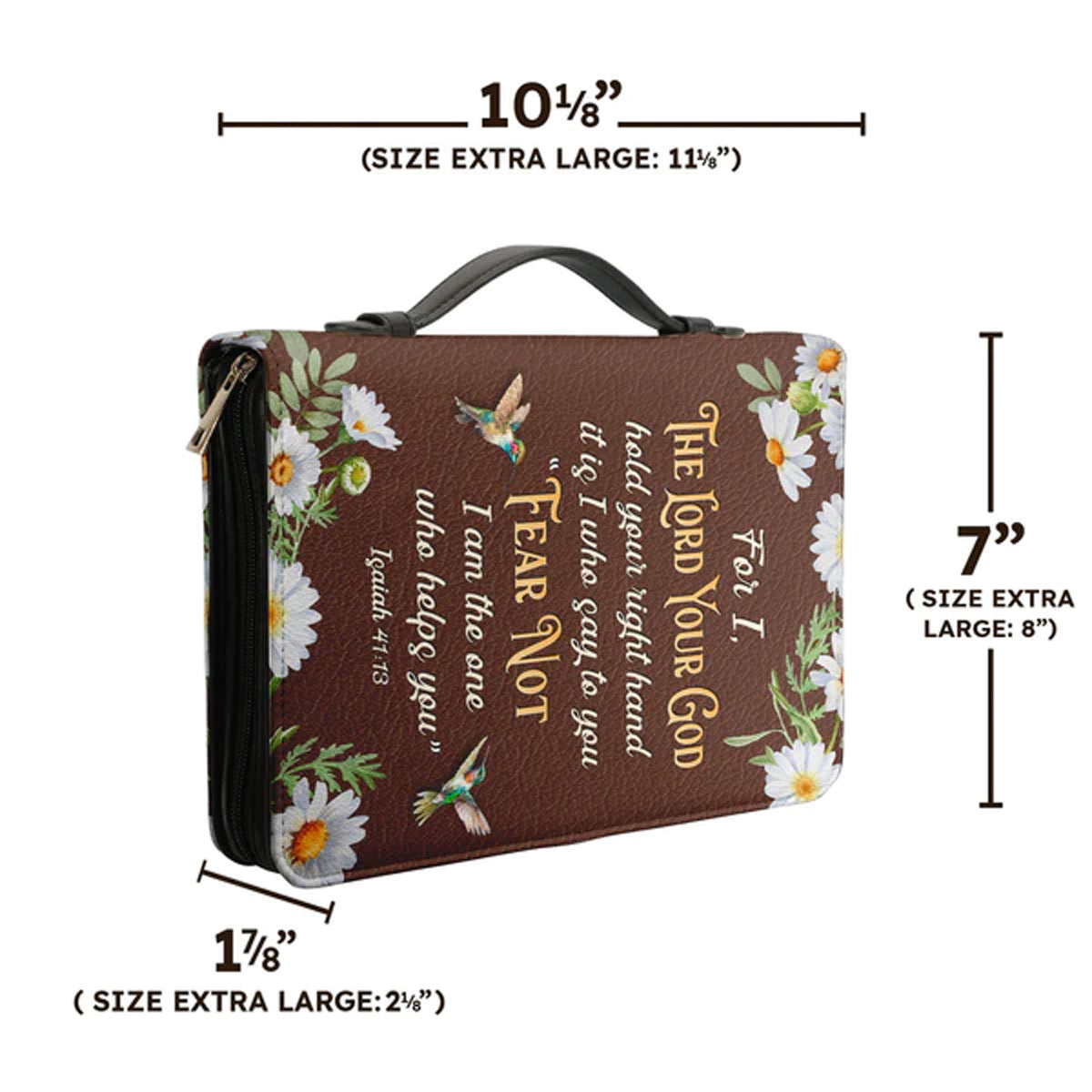 Personalized Isaiah 41:13 Bible Cover