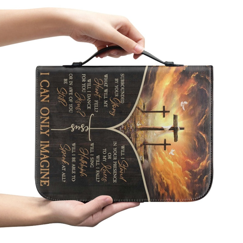 Heaven's Embrace Personalized Bible Cover