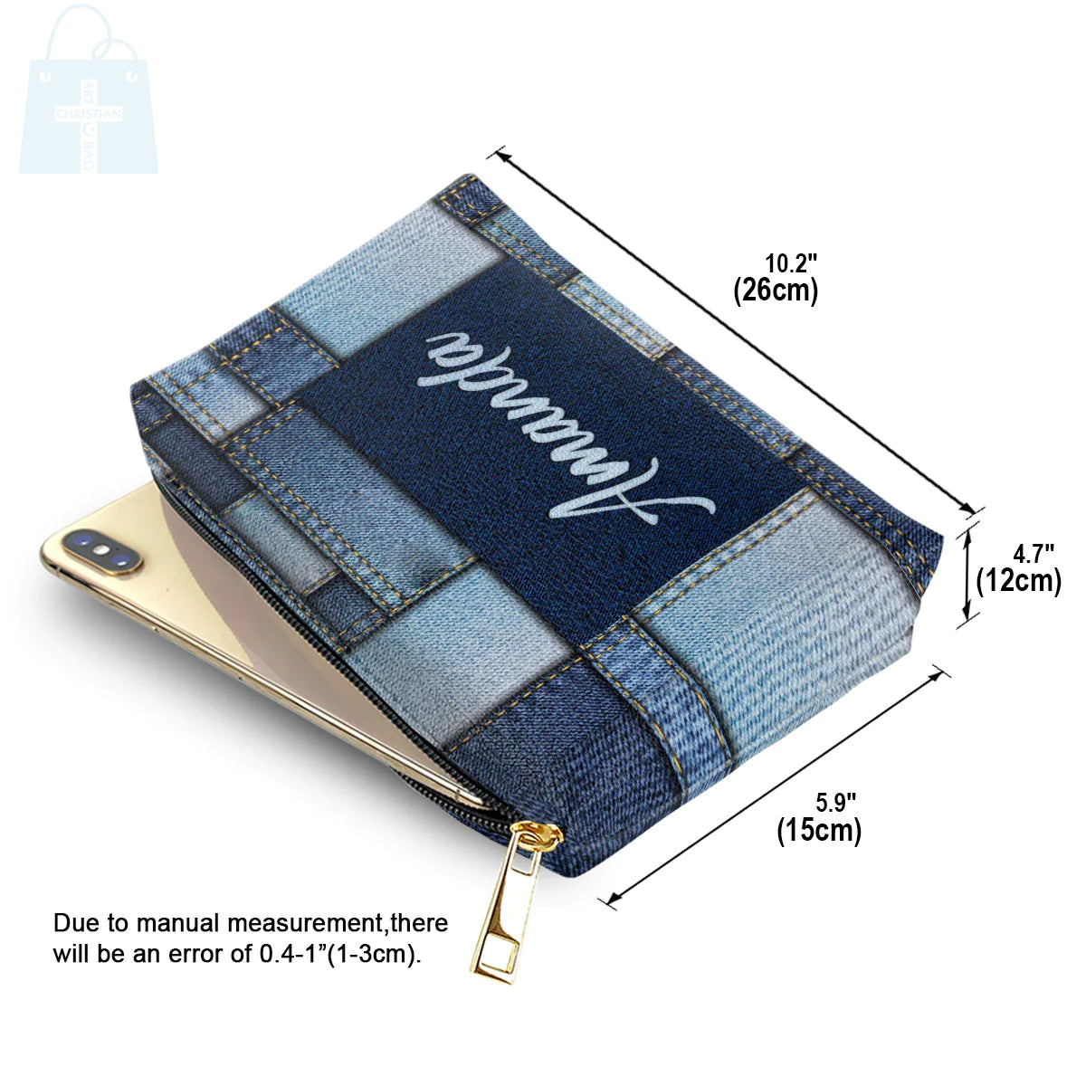 Be Still And Know Personalized Makeup Bag
