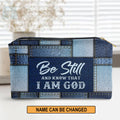 Be Still And Know Personalized Makeup Bag