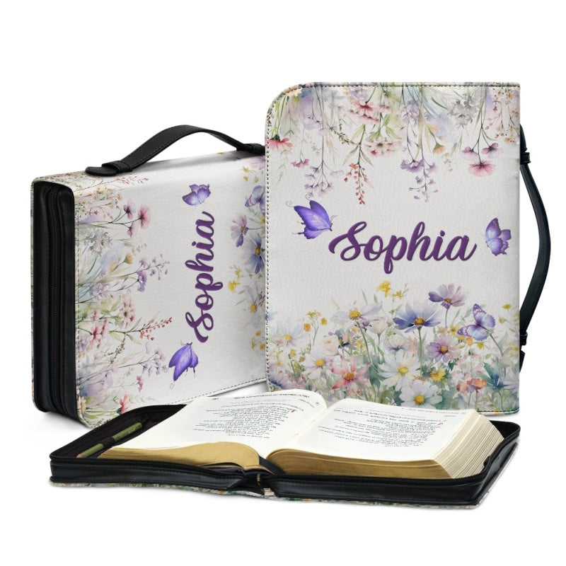 God Has an Amazing Plan Personalized Bible Cover