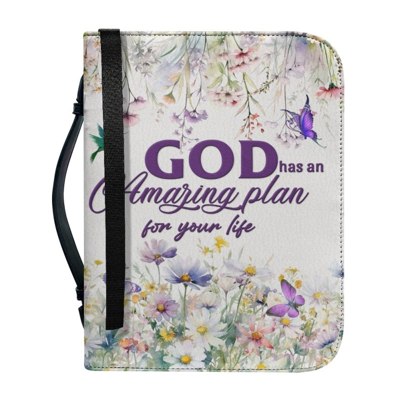 God Has an Amazing Plan Personalized Bible Cover