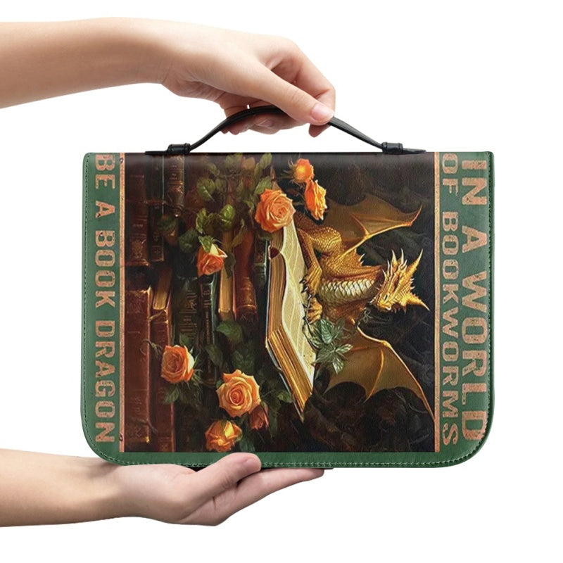 Personalized Book Dragon Bible Cover