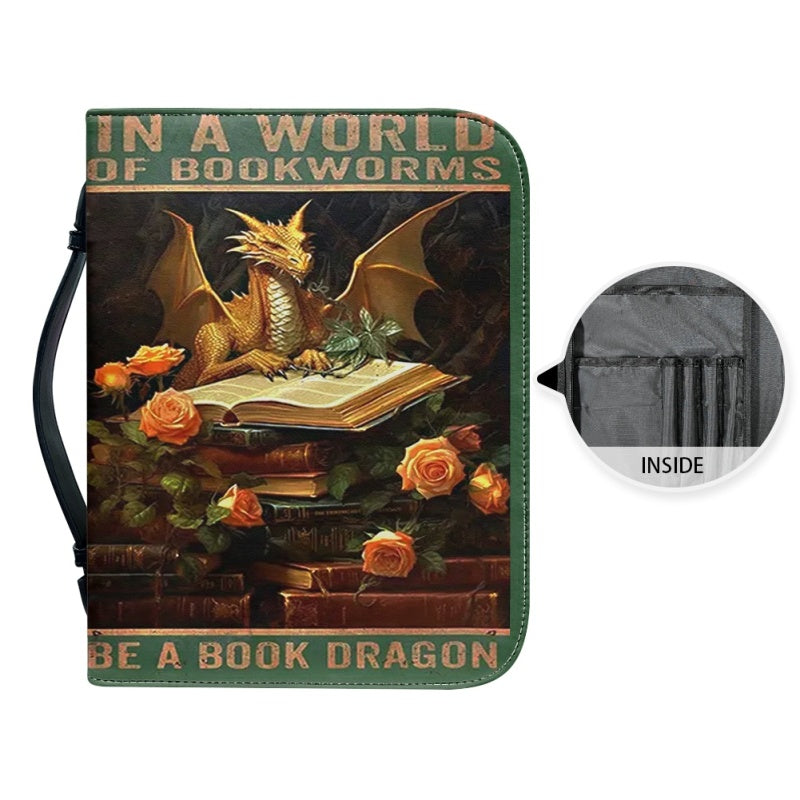 Personalized Book Dragon Bible Cover